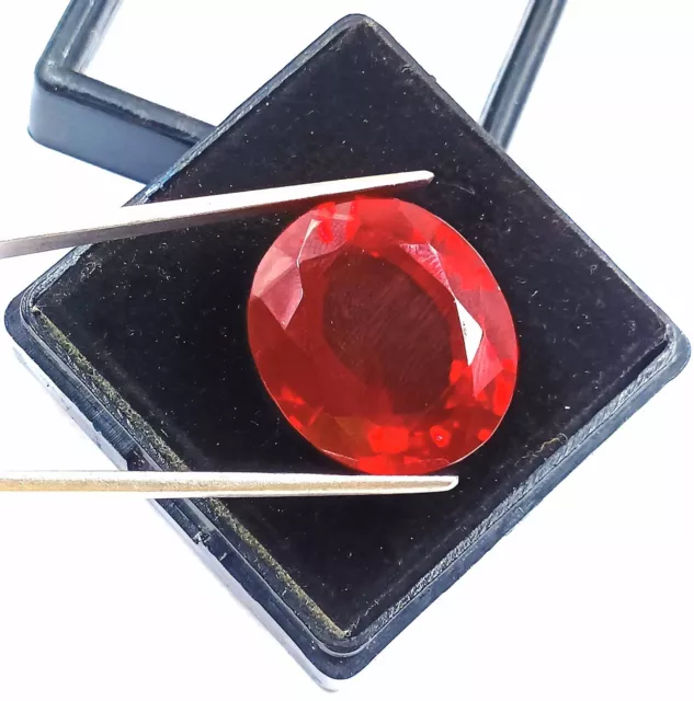 Pretty 12.50 Ct Red Ruby Burma Oval Shape Natural Certified Loose Gemstone Mkx