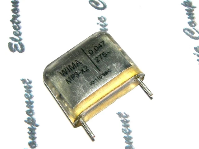 WIMA MKP10 0.047uF 47nF 400V 5% Radial Film Capacitor - 10pc Lot (Germany)