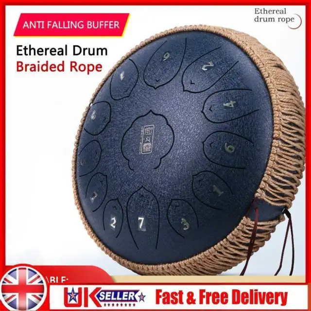 Steel Tongue Drum Braided Rope Handpan Woven Rope for 12 inch Ethereal Drum