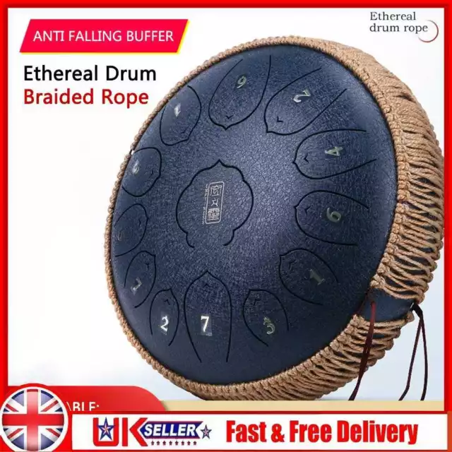 Steel Tongue Drum Braided Rope Handpan Woven Rope for 12 inch Ethereal Drum