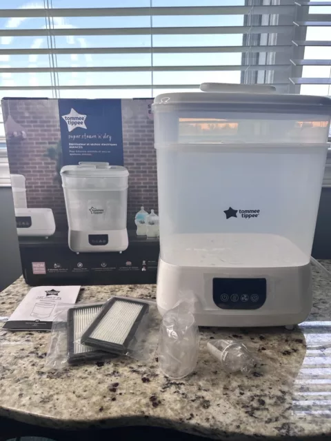 Tommee Tippee SteriDry Bottle Electric Sterilizer & Dryer White