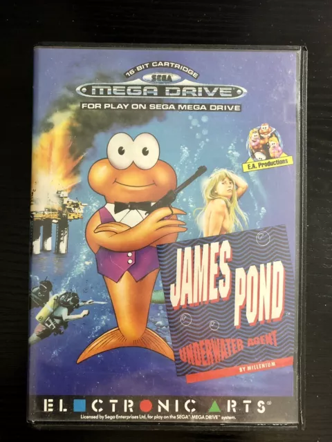 James Pond Underwater Agent - SEGA Megadrive