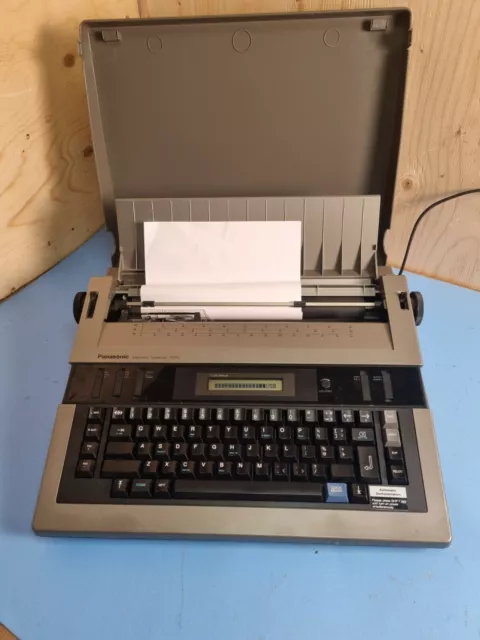 Vintage Panasonic Electric Typewriter KX-310 Spell Minder Portable-Not working!