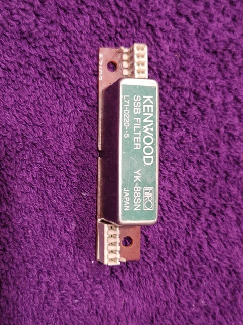 YK-88SNトリオSSBナローフィルター Kenwood Yk-88sn 1800 Hz Narrow SSB Filter for sale online | eBay