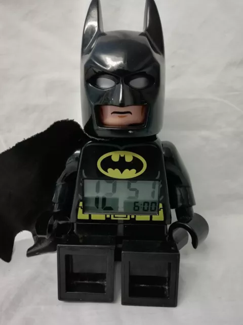 LEGO BATMAN 10’ Alarm clock DC comics super heroes digital display sction figure