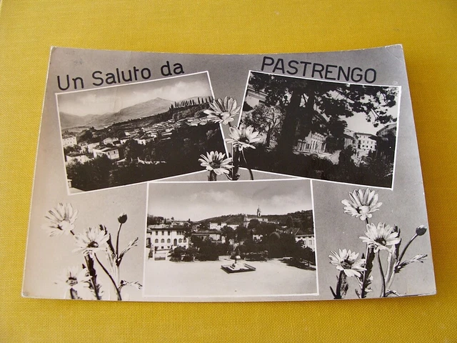 (FG.Q34) Saluti da PASTRENGO - VEDUTE VEDUTINE (vg 1957) un saluto, Verona