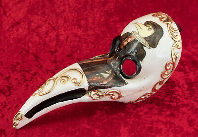 Mask Doctor of The Plague Miniature - Carnival from Venice 1927 2