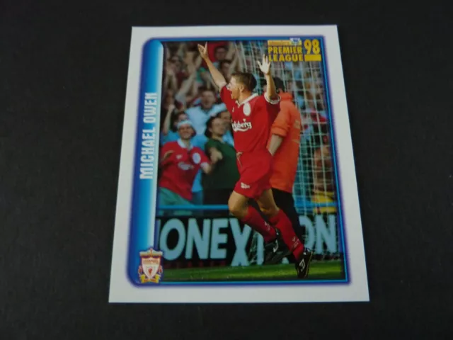 Michael Owen Rookie Sticker - Merlin Premier League Football 1998 - Near Mint!