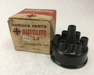 4-93 3-129 fit for Pertronix 1541 Autolite Distributor Cap 4 Cylinder & Rotor Button 