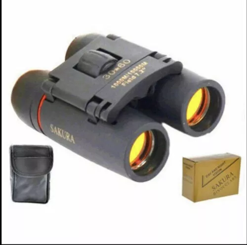 Sakura Day & Night Vision 30X60 Zoom Powerful Mini Binoculars Outdoor Telescope