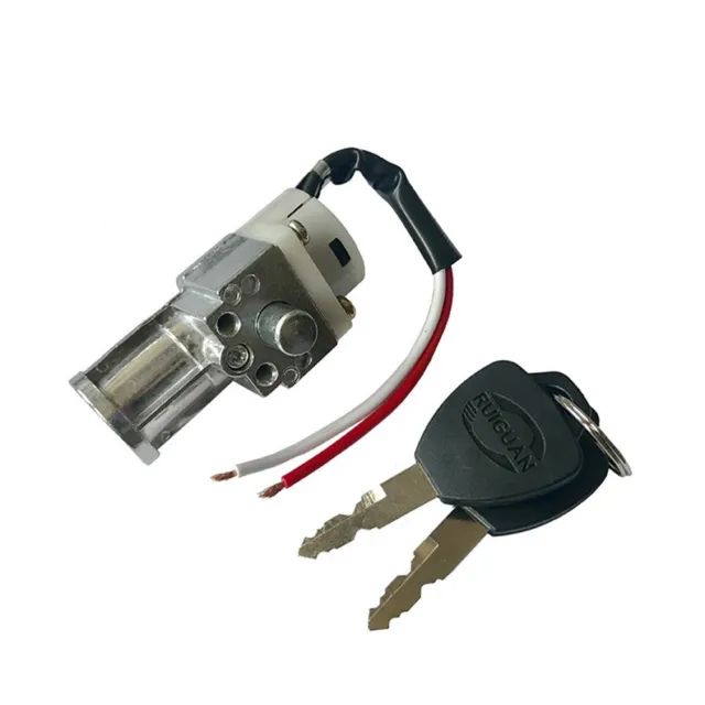 Secure Battery Lock with Charger and 2 Keys for Motorcycle Electric Vehicle