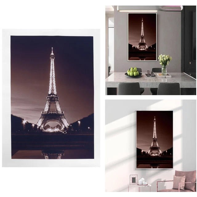 HG Frameless Tower Painting Abstract Decorative Computer Printing Oil Painting
