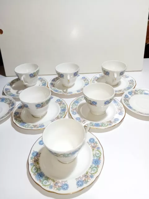 Duchess Bone China England Tea Cup And Plate Set