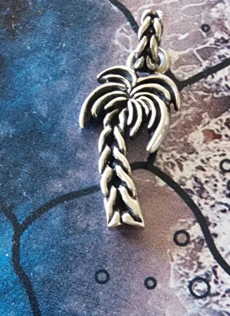 John Hardy Palm Tree Sterling Silver Pendant Neat Piece!