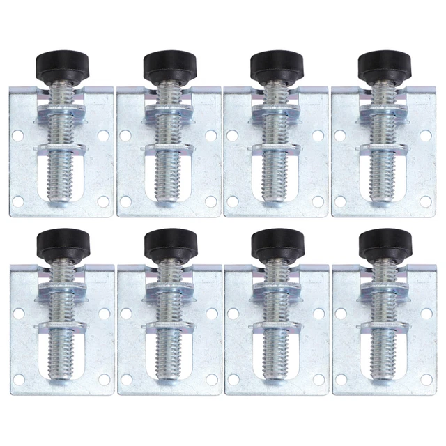 8 PCS PIEDS De Nivellement Meubles Acier Table Métal Chaises Réglables