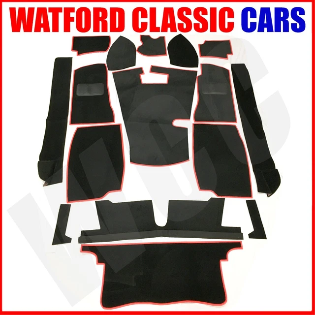 thumbnail image 2 of MGB GT 4-Sync RHD Black Carpet Set - 1968 To 1980, 19-Piece, Concours Quality 2 of 5