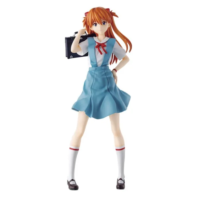 Evangelion figure Asuka School Uniform ver ichiban kuji roar Prize B bandai