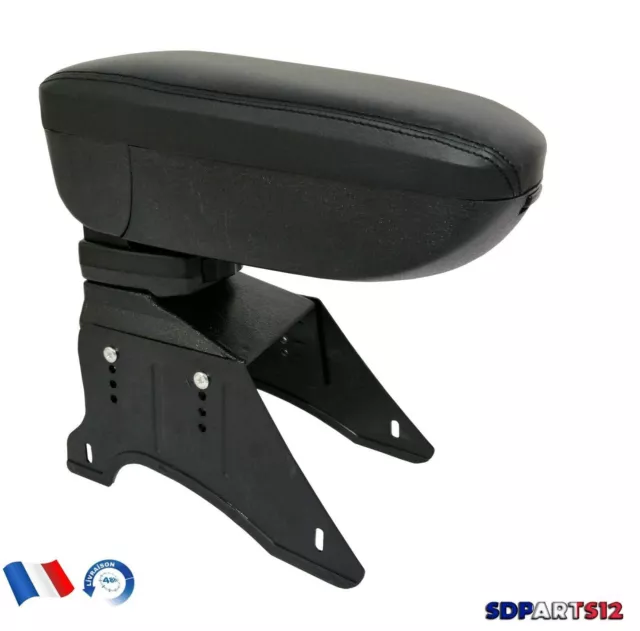 Accoudoir Noir Central Console Réglable Pour Dacia Logan Sandero Duster