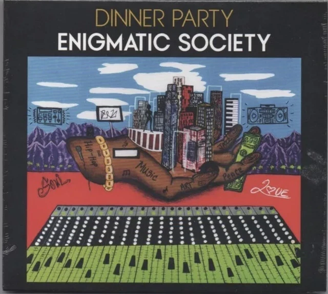 Dinner Party Enigmatic Society クリアビニール DINNER PARTYセカンド・アルバム発売洋製日本語的！？ クール過ぎる帯