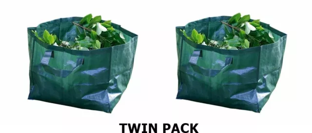 Jardín Basura Residuo Bolsas Pack Doble Saco Contenedor Desecho Hoja Hierba