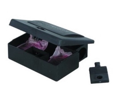 CISA 10 trappole topi cisa cm 13x8x5 porta esche 