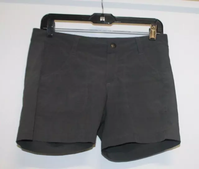 Patagonia Shorts Womens GRAY Quandary 5" Outdoor Hiking Adventure Size: 4