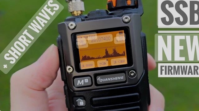 Modified Rdai **MODIFIED QUANSHENG UV K5/8 UHF/VHF FM/AM 18MHz-1800MHZ!!! SSB ...