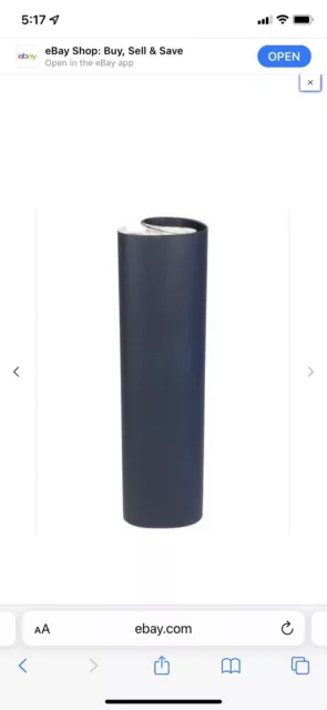 3M 466UZ P180 37in X 60in Paper (5 Belts)