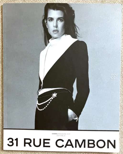 CHANEL Magazine 31 RUE CAMBON 2021 Charlotte Casiraghi lookbook BIG 23x29cm 64pg