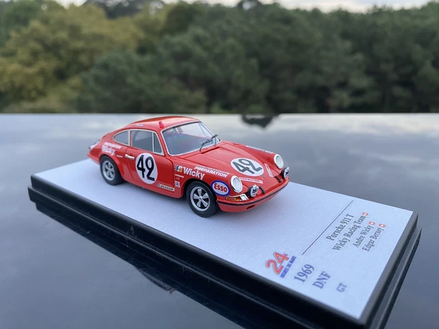 Porsche 911T Wicky Racing Team Le Mans 1969 - Maßstab 1:43 1965-1969