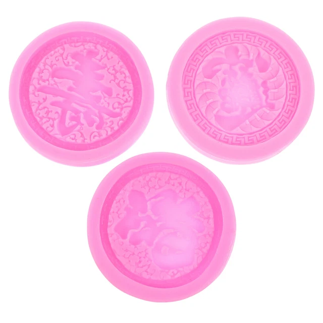 3 piezas Chocolate Form Candy Form Navidad Hornear Herramientas