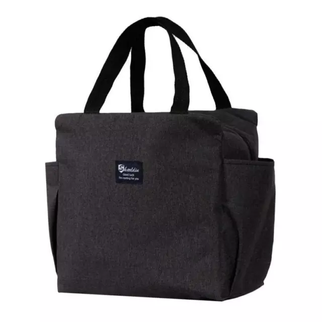 Lunch Bag Multifunction Oxford Large Capacity Cooler Bag Waterproof Portable Zip