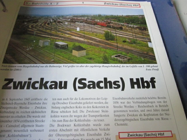 BAHNHOF UND GLEISPLAN Zwickau Hbf 8S Sachsen EUR 7 14 PicClick DE BAHNHOF UND GLEISPLAN Zwickau Hbf 8S Sachsen EUR 7 14 PicClick DE