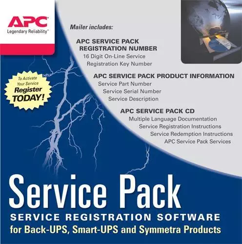 Extension de garantie APC Service Pack 1 an