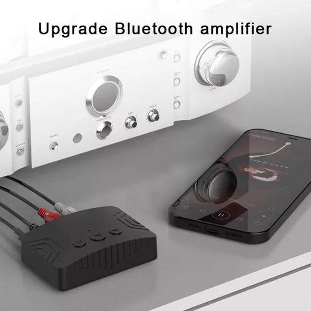 Acheter Transmetteur récepteur audio Bluetooth 5.3 2 en 1 AUX RCA  Convertisseur audio Jack 3,5 mm Adaptateur de musique stéréo sans fil pour  kit de voiture Haut-parleur filaire Casque