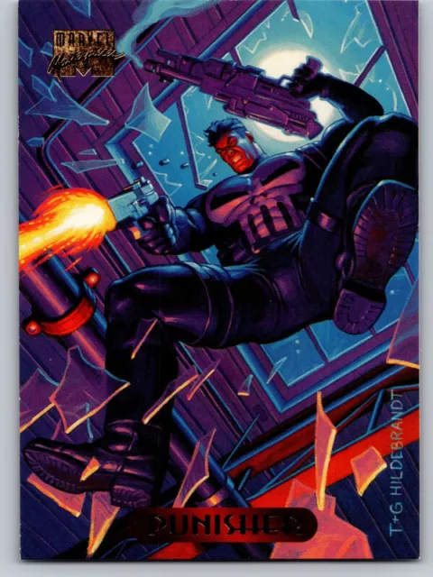 #94 Punisher 1994 Fleer Marvel Masterpieces Greg and Tim Hildebrandt