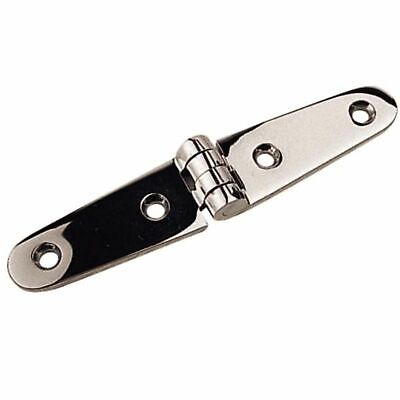 Pair (2) Sea Dog 205400-1 5-7/8" L x 1-1/8" W Stainless Steel Strap Hinges