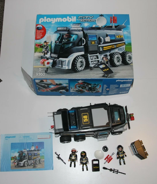 Enjoliveur Playmobil - Réf. 30070722 - Pour Camion De Police 9360 - Occasion Bon état