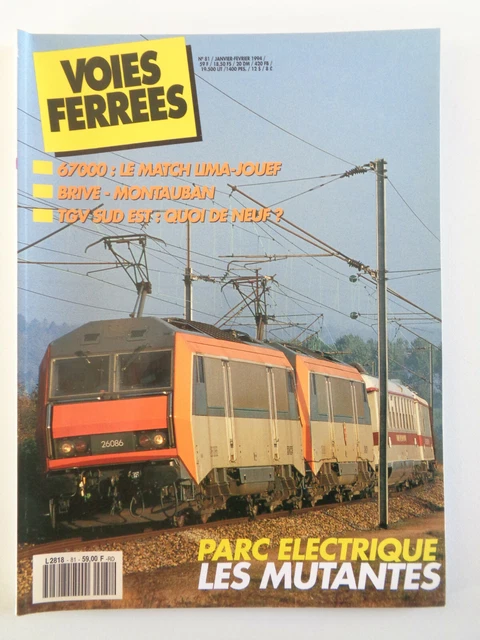Revue Voies Ferrées N°66 - Trains Du Mont Blanc (RTG 141R, Carmina, CFTA) - Occasion