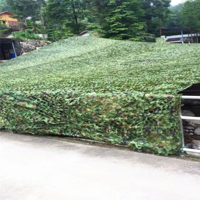 32ftx4.9ft Military Camouflage Netting Woodland Camo Mesh Sunshade Cover Hunting