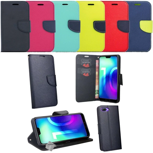 Coque Portefeuille + Film écran Pour Huawei Honor 9X - Protection Complète, Neuve