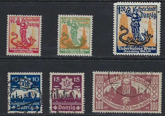 Older Stamps from Danzig  ...............23N..........C-1127