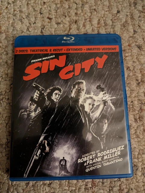 Sin City (Blu-ray Disc, 2011, 2-Disc Set, Recut, Extended, Unrated) Sin City (Blu-ray Disc, 2011, 2-Disc Set, Recut, Extended, Unrated)