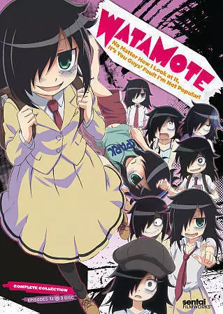 WataMote: Complete Anime Collection (Brand New 3 DVD Set, 2014)