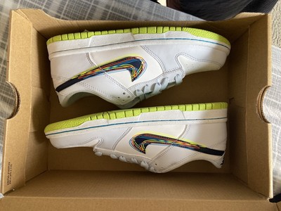 nike dunk low 3d swoosh grey gs