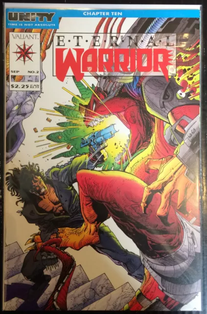 Eternal Warrior (Vol 1) #2 VF+/NM- 1st Print Free UK P&P Valiant Comics