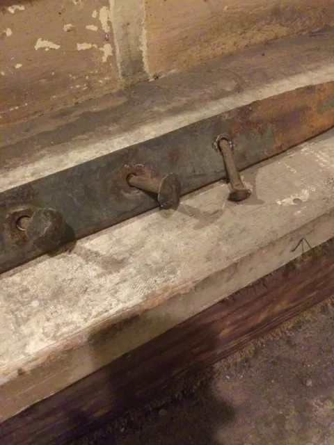 Antique Forged Barn Door Strap Hinge 24 Inches 3