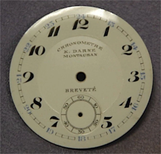 Montre Gousset Chronomètre De France à Restaurer – Avec Chaîne – Occasion Vintage