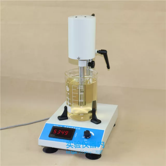 220V 300W Adjustable High Speed Emulsifying Homogenizer Laboratory Dispenser UK 3