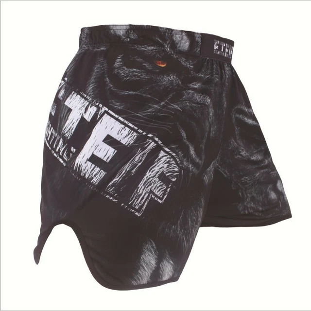Pantaloncini da combattimento MMA Tiger Muay Thai Snake Kickboxing corti arti marziali uomo